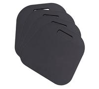 UKCOCO 4 Pièces Coussin de Genou Jardin Extra Épais Protection pour Jardinage Plomberie Peinture Confortable Portable Noir