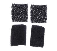 UKCOCO 4 pièces Éponges à Maquillage Spéciales pour Lot de Éponge Noire à Pores Fins et Gros pour Maquillage Artistique et Spéciaux Utilisation Facile et Portable