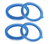 UKCOCO 4 pièces Kit de Pneus de Remplacement pour Nettoyeur de Piscine Roues Avant et Arrière PVC Durables Adaptées Aux Accessoires Motorhome Nettoyage et Performance Stable