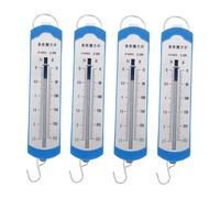 UKCOCO 4 Pièces Lot de Dynamomètres à Ressort pour Expériences Physiques Lecture Facile Gammes Outils Pédagogiques Portables Plastique Robuste