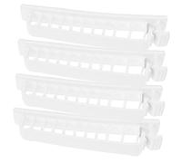UKCOCO 4 pièces Organiseur de Câbles Auto Adhésif Fixateur de Fils pour Bureau Clips de Gestion de Câbles Accessoires Pratiques pour Écouteurs Design sans Perçage