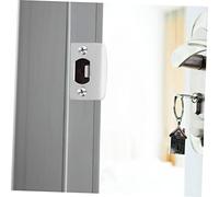 UKCOCO 4 pièces Plaques de Gâche Acier Inoxydable pour Portes Intérieures Kit de Réparation Robuste Résistantes Corrosion Compatibles Targette Porte et