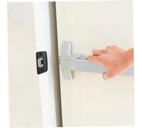 UKCOCO 4 pièces Plaques de Gâche de Porte Robustes avec Vis Renfort de Porte Avant pour Sécurité Renforcée Adaptées Maisons et Bureaux