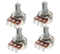 UKCOCO 4 pièces Potentiomètre de Guitare Bk de Remplaçant pour de Volume et Tonalité Accessoire Audio pour Instruments Électroniques