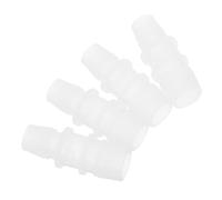 UKCOCO 4 pièces Réducteur de Tuyau Plastique pour Aquarium Lot de Raccords Barb pour Pompe à Air de Réservoir de Poissons Connecteur et Facile à Installer