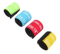 UKCOCO 4 pièces Sourdine Lot de Ceinture Silencieuse pour Batterie Protection Auditive Accessoires Pratique pour Bruit Lors des Exercices
