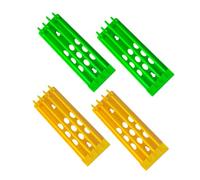 UKCOCO 4 Pièces Support pour Anneaux de Pigeon Rack pour Anneaux de Jambe Oiseaux Organisateur Décoratif pour Pigeons Installation Facile Rapide à Fournitures