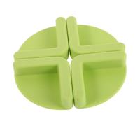 UKCOCO 4 Pièces Tapis En Silicone Antidérapant Pieds De Planche à Découper Coussins En Silicone Pieds En Pour Planche à Découper En Gel De Silice Vert Clair