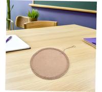 UKCOCO 4 Pièces Toile de Lin pour Peinture avec Corde Tissée pour Garçon Fille Planches Toile de Jute pour Décoration Murale Rétro Panneaux DIY pour Projets Créatifs Maternelle et Salle