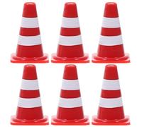 UKCOCO 40 pièces Jouets Éducatifs de Simulation de Barricade Modèles de pour Garçon Fille Accessoires Enseignement des Signaux Routiers et Obstructions