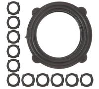 UKCOCO 40 pièces Rondelles Caoutchouc pour Tuyaux de Jardin Lot de Joint Torique Étanche Accessoires de Fixation pour Robinet et Tuyau Arrosage Résistance à Usure Performance Fiable