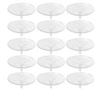 UKCOCO 40pièces Support Floral Flottant Transparent Porte-Fleurs pour Composition de Fleurs Base de Culture Hydroponique Outil de Fixation pour Plantes