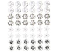 UKCOCO 48Pièces Épingles à Perles Spirale Mariage Lot de Accessoires Élégants pour Tresses Légères et Robustes Ne Laissent de Marques