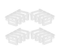 UKCOCO 4ensembles Cloisons De Réfrigérateur Réglables De Séparateurs Extensibles Pour Rangement Pratique Cuisine Et Congélateur