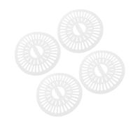 UKCOCO 4pièces Capuchons Pour Sèche-linge Accessoires De Remplacement Pour Machine à Laver à Double Couvercles Plastique Pour Séchage Diamètre