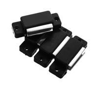 UKCOCO 4pièces Loquet Magnétique Pour Porte Armoire Fermeture Pousser Pour Cuisine Douche Boîte à Outils Remplacement Aimant Support De Charnière