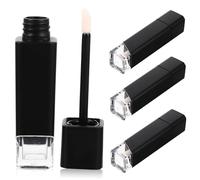 UKCOCO 4pièces Pot De Gloss Vide Rechargeable Flacon De Soin à Lèvres Pour Femme Tube à Lèvres Diy Léger