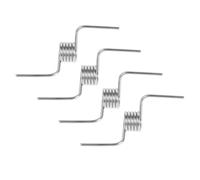 UKCOCO 4pièces Ressorts De Porte De Réfrigérateur Acier à Ressort Pour Séparateurs Verticaux Accessoires De Remplacement Pour Charnières Tension Précise Pour Ouverture Et Fermeture Fiable