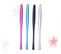 UKCOCO 4pièces Stylet Capacitif Tactile Métal avec Pointe Fibre Remplaçable pour Écriture Manuscrite sur Téléphone Et Tablette Couleurs Rouge Bleu Argent Noir
