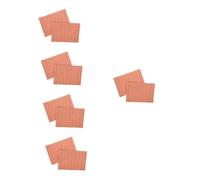 UKCOCO 5 Ensembles Autocollant De Papier Peint pour Mini Maison De Poupée Rose Accessoires pour Mini Maison De Poupée Papier Peint pour Maison De Poupée Autocollants Muraux 2 Feuilles*5