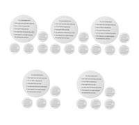 UKCOCO 5 Ensembles Patch De Réparation Étanche TPU pour Gonflables Autocollants Sturdy pour Tentes Plus 5 Pièces * 5
