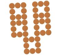 UKCOCO 5 Ensembles sous Tasse Liège pour Pots De Fleurs Lot Plantes Liège pour Pots De Jardin De Dérapants Personnalisables 8 Pièces * 5