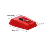 UKCOCO 5 pièces Aiguilles de Remplacement pour Platine Vinyle de Stylus Aiguille Professionnelle pour la Qualité Sonore des Disques Accessoire Pratique pour Phonographe et Tourne Disque