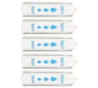 UKCOCO 5 Pièces Bouchon Indicateur de Niveau d'eau pour Plantes, Bouchon Indicateur d'eau en Plastique, pour Pot de Fleurs, Affiche Le Niveau d'eau, Accessoire de Capuchon Gradué