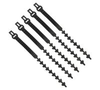 UKCOCO 5 pièces Ceinture de Tuteurage Arbre Caoutchouc Attache Souple Jardin Ajustable pour Fixation Branches Liens Flexibles pour Plantes et Arbres Support sans Abîmer