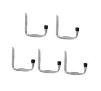 UKCOCO 5 pièces Crochet Mural Acier Galvanisé Support Lourd pour Rangement Garage et Atelier Crochet Acier Robuste pour Outils et Jardin pour Organisation Murale et Stockage Entrepôt