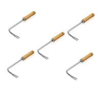 UKCOCO 5 Pièces Outils De Désherbage Jardinage Désherbeur Plantes Outils De Pelouse Déracinant Coupe-Bordure Lourd Arracheur De Gazon Enlèvement Desserrage Manuel Enlèvement Outils De