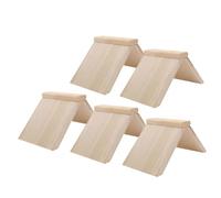 UKCOCO 5 pièces Perchoir Massif pour Pigeons Support Durable Multifonction pour Oiseaux Dentraînement pour Perroquets et Accessoire pour Cage