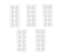 UKCOCO 5 pièces Plateau Œufs Laine de Perle Antichoc Support de Stockage Œufs Boîte sans Papier Protection Fragile pour Usage Domestique et Ferme