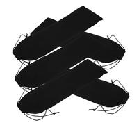 UKCOCO 5 pièces Sac de Rangement pour à et Boucleur Pochette de Voyage avec Cordon Organiseur Compact pour Outils Coiffure Portable et Pratique pour Valise et Sac à Dos