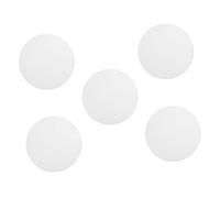 UKCOCO 5 pièces Set de Tapis Vapeur Silicone Rond Antidérapants Doublures Réutilisables pour Cuisson Vapeur Micro Ondes Accessoires Cuisine pour Gâteaux