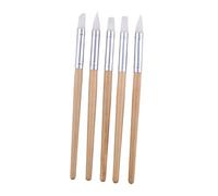 UKCOCO 5 pièces Set Doutils de Sculpture Argile Kit de Modelage avec Poignées Ergonomiques pour Découpage Façonnage et Lissage des Œuvres Dart