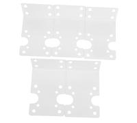 UKCOCO 5 Pièces Support de Fixation pour Filtre à Eau Étagère Murale Compacte Fixation Robuste pour Boîtier de Filtre et Système de Purification Gain de Place et Entretien Facile