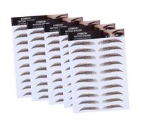 UKCOCO 5 Pièces Tatouages Temporaires Pour Sourcils Faux Sourcils Autocollants Résistants à Eau Transferts De Maquillage Clairsemés