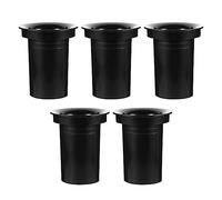 UKCOCO 5 Pièces Tube sonore du Caisson de Basses Haut-parleurs Tube Bass-Reflex Barre de Son Tube de Port de subwoofer en Plastique Trou Pilote de Haut-Parleur en Plastique Orateur
