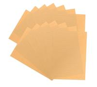 UKCOCO 50 Feuilles Papier Lettres Kraft Vintage Papier Décoratif pour Invitation Écriture Correspondance Style Rétro pour Poèmes et Lettres Amour