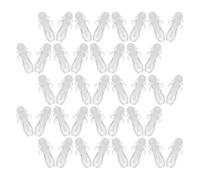 UKCOCO 50 Paires Bouchons Oreille Silicone Souples Bruit Étanches Confortables pour Études Concerts et Travail