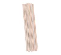 UKCOCO 50 Pièces Bâtons Naturel Non Barre Carrée pour Projets Diy Modélisme Artisanat