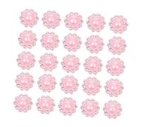 UKCOCO 50 pièces Boutons Décoratifs sans Cristal Rond à Strass Lot pour Bricolage et Accessoires DIY Durable et Aux Chocs pour Décoration Maison et Couture