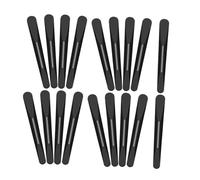 UKCOCO 50 pièces Lot de Spatules Cosmétiques Noires pour Visage et Masque Outils de Mélange et Application pour Maquillage Spatules Longues Polyvalentes Faciles à Nettoyer Adaptées Aux