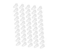 UKCOCO 50 pièces Transparent Feet Model PVC Booties Display Stands for Shoes Shop Accessories