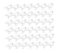 UKCOCO 50pièces Crochets Plafond Suspendu Acier Anti-rouille Crochets Pour Plafond Suspendu Pour Décoration Bureau Maison Robustess