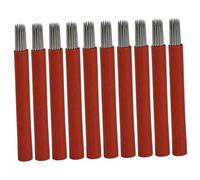 UKCOCO 50pièces Lot De Lames Pour Sourcils Aiguilles Microblading Lames Rouge Pour Stylo Sourcils