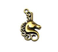 UKCOCO 50pièces Pendentifs Licorne Alliage De Zinc Bronze Accessoires Bijoux Pour Bracelets Et Boucles Oreilles Charms Mode Diy Pour Bracelets Fille Et Boucles Oreilles Femmes