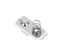UKCOCO 50pièces Ressort De Batterie pour Appareils Électroniques Plaque De Contact De Ressort Remplacement De Contact De Batterie Connecteurs De Borne De pour Alimentation De Conversion
