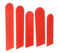UKCOCO 5pièces Housse De Guide-chaîne De Tronçonneuse Plastique Étui De Rangement pour Scie Guide-chaîne De Lot